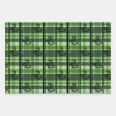 スリサーリン™タータンチェック格子模様 ラッピングペーパーシート (正面2)