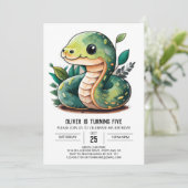 スリザリングワンダーランド誕生日招待状 招待状 (スタンド正面)