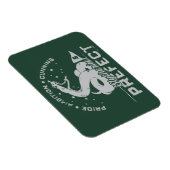 スリザリン™の生徒会長バッジ マグネット (右側)