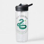 スリザリン™グリーンスネークハウスプライドバッジ ウォーターボトル (左面)