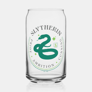 スリザリン™グリーンスネークハウスプライドバッジ ガラス缶