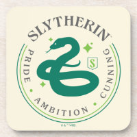 スリザリン™グリーンスネークハウスプライドバッジ