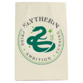 スリザリン™グリーンスネークハウスプライドバッジ ミディアムペーパーバッグ (正面)