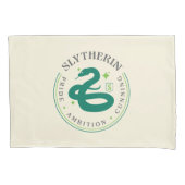 スリザリン™グリーンスネークハウスプライドバッジ 枕カバー (正面)