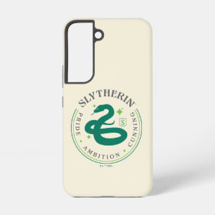 スリザリン™グリーンスネークハウスプライドバッジ SAMSUNG GALAXY S22ケース