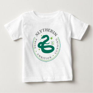 スリザリン™ グリーン・スネーク・ハウス・プライド・バッジ ベビーTシャツ