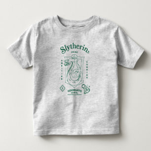 スリザリン™ 自慢  野心  狡猾  紋章 トドラーTシャツ