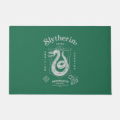 スリザリン™ 自慢  野心  狡猾  紋章 ドアマット (正面)