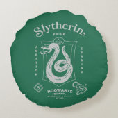 スリザリン™ 自慢  野心  狡猾  紋章 ラウンドクッション (裏面)