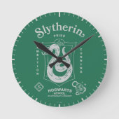スリザリン™ 自慢  野心  狡猾  紋章 ラウンド壁時計 (正面)