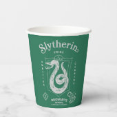 スリザリン™ 自慢  野心  狡猾  紋章 紙コップ (裏面)