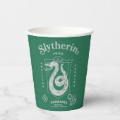 スリザリン™ 自慢  野心  狡猾  紋章 紙コップ (正面)