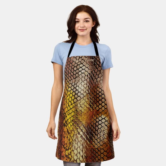 スリザーシック エプロン (着用した状態)