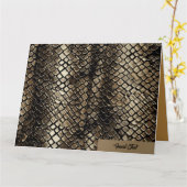 スリザーシック カード (黄色い花)