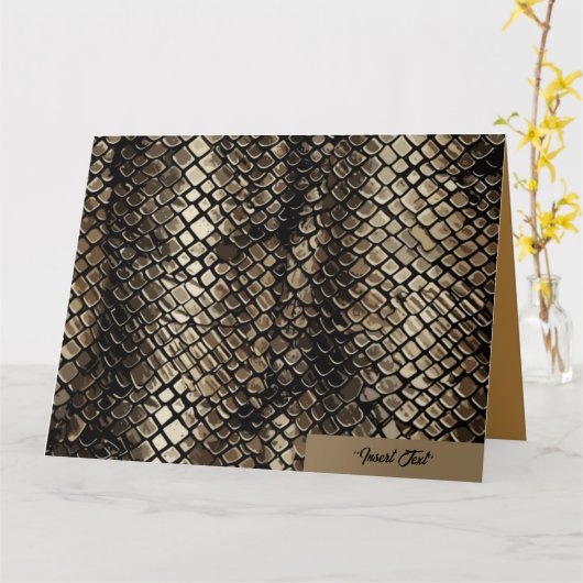 スリザーシック カード (黄色い花)