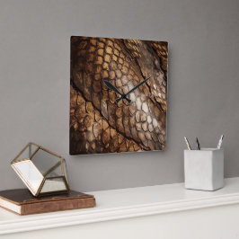 スリザーシック スクエア壁時計