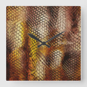 スリザーシック スクエア壁時計 (正面)