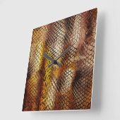 スリザーシック スクエア壁時計 (傾斜)