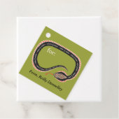 スリザースネークキッズバースデーパーティギフトラベル フェイバータグ (インサイチュ)