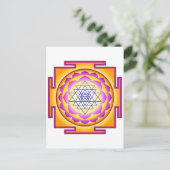 スリチャクラ女神シュリラリタトリプラスンダリ ポストカード (スタンド正面)