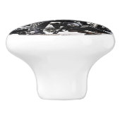 スリックオートバイダートバイクバイクもしくは自転車に乗る人 セラミックノブ (側面)