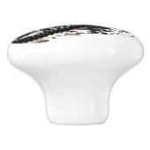 スリックオートバイブラックアンドホワイト セラミックノブ (側面)