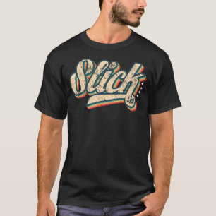 スリックヴィンテージはスラングを70代の衣装または80代のCosに見える Tシャツ