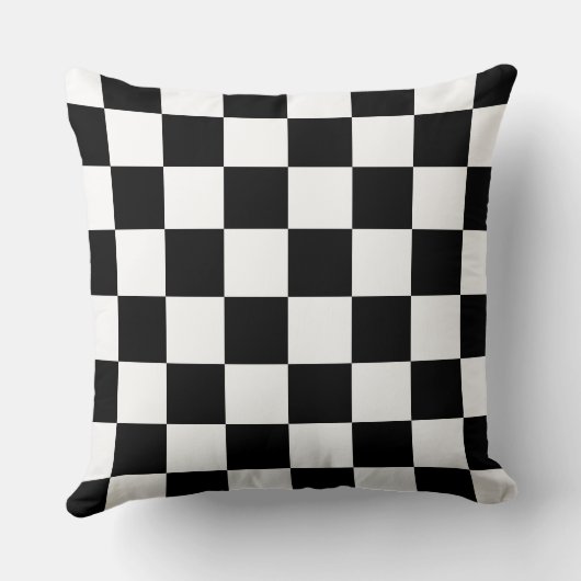 スリック市松模様に20x20装飾用クッション クッション (裏面)