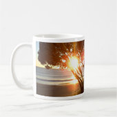 スリッパーアイランドブルースカイフロムパク山 コーヒーマグカップ (左)