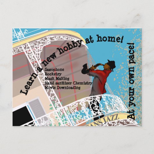 スリッパーウィンドウによる検疫の趣味 ポストカード (正面)