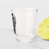 スリッピージョーの感謝祭の伝統　筋肉質な男性 ショットグラス (右)