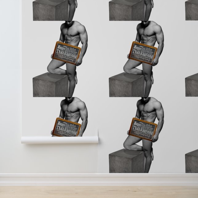 スリッピージョーの感謝祭の伝統　筋肉質な男性 壁紙 (アプリケーション)