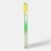 スリッピージョーの華やかなマルディグラの紫色のグリーン Case-Mate iPhoneケース (裏面 / 左)