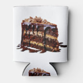 スリッピージョーの贅沢な多層チョコレートケーキ 缶クーラー (正面)