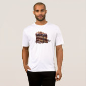 スリッピージョーの贅沢な多層チョコレートケーキ Tシャツ (正面フル)