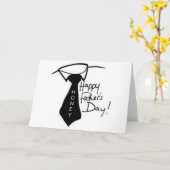 スリップまたは滑ることお父さん今日 カード (黄色い花)