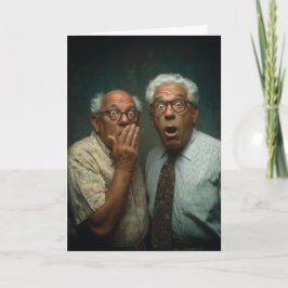 スリップまたは滑ることオン誕生日 カード