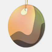 スリップまたは滑ること遠くに セラミックオーナメント (左)