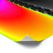 スリップまたは滑ること遠くに ポスター (角)