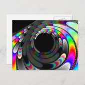 スリップまたは滑ること遠くに ポストカード (正面/裏面)