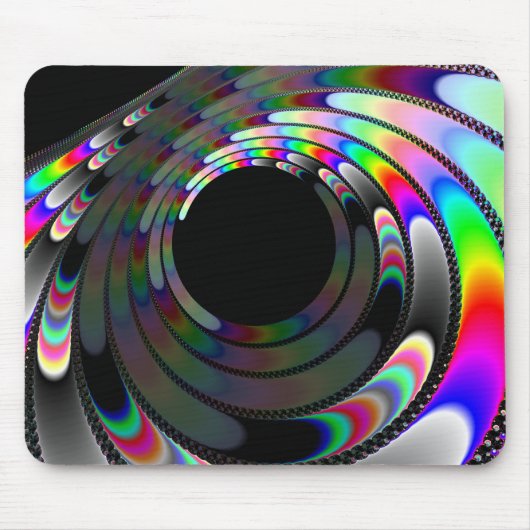 スリップまたは滑ること遠くに マウスパッド (正面)