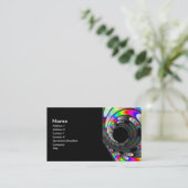 スリップまたは滑ること遠くに 名刺 (スタンド正面)