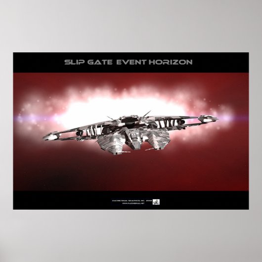 スリップまたは滑ること門 ポスター (正面)