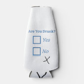 スリップリージョーのあなたは酔っ払い激しく チェックボックス c ボトルクーラー (正面)
