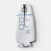 スリップリージョーのあなたは酔っ払い激しく チェックボックス c ボトルクーラー (裏面)