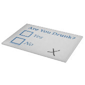 スリップリージョーのあなたは酔っ払っている チェックボックスがぐらぐら c カッティングボード (角)