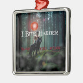 スリップリージョーのような神秘的なハロウィンの雰囲気 メタルオーナメント (左)