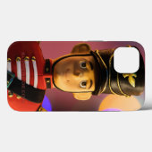 スリップリージョーのクリスマス クラシックおもちゃの兵隊の友達 Case-Mate iPhoneケース (裏面 (横))