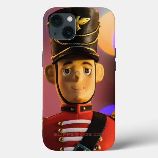 スリップリージョーのクリスマス クラシックおもちゃの兵隊の友達 Case-Mate iPhoneケース (裏面)