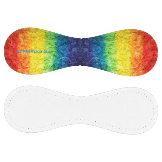 スリップリージョーのゲイプライドフラグ レインボーカラー タイダイ ソフトボール (パネル)